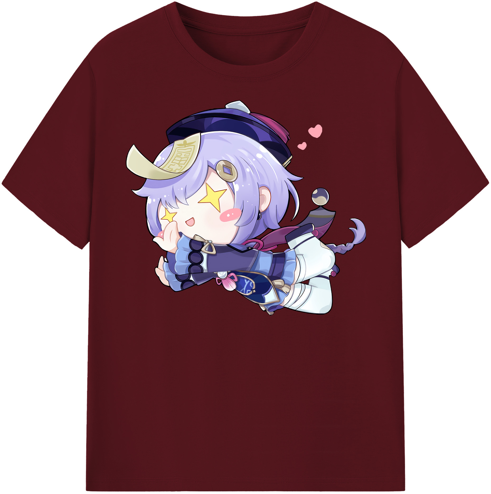 げんし神 七七 なな  genshin Nana 綿100％半袖Tシャツ（フロントプリント）